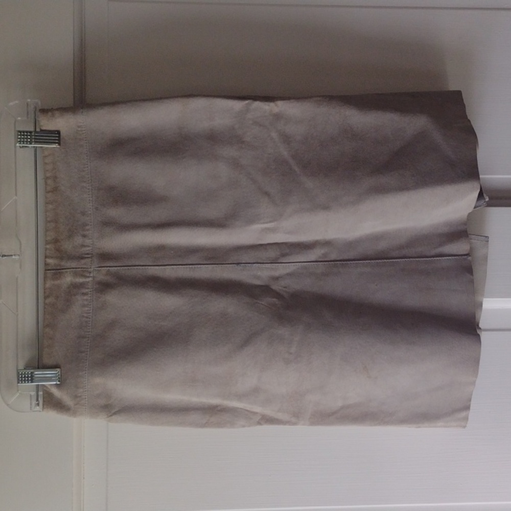 Light blue suede skirt, Express size 1/2 Y2K